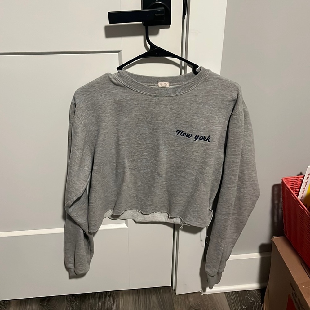 cropped sweater